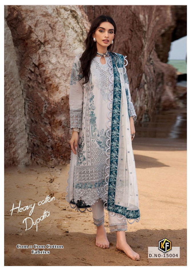 Sobia Nazir Luxury Vol 15 By Keval Cotton Pakistani Dress Material Suppliers In India
